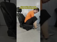 Yükseklik ayarlanabilir simülasyon koltuğu dar sırt yatak statik koltuğu