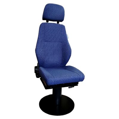 satın al Gezginlik Mekanik Süspansiyon Koltuğu Üst Başlı Vücut Koltuğu Mavi Deri online manufacture