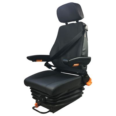 Düzenlenebilir Trackless Maden Koltuğu 1150mm Hava asılı Kamyon Koltuğu