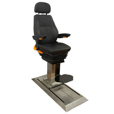Çok fonksiyonel Düzenlenebilir Gemi Tekne Sürücüsü Koltuğu Uzatılmış Kaydırma Raylı Koltuklar